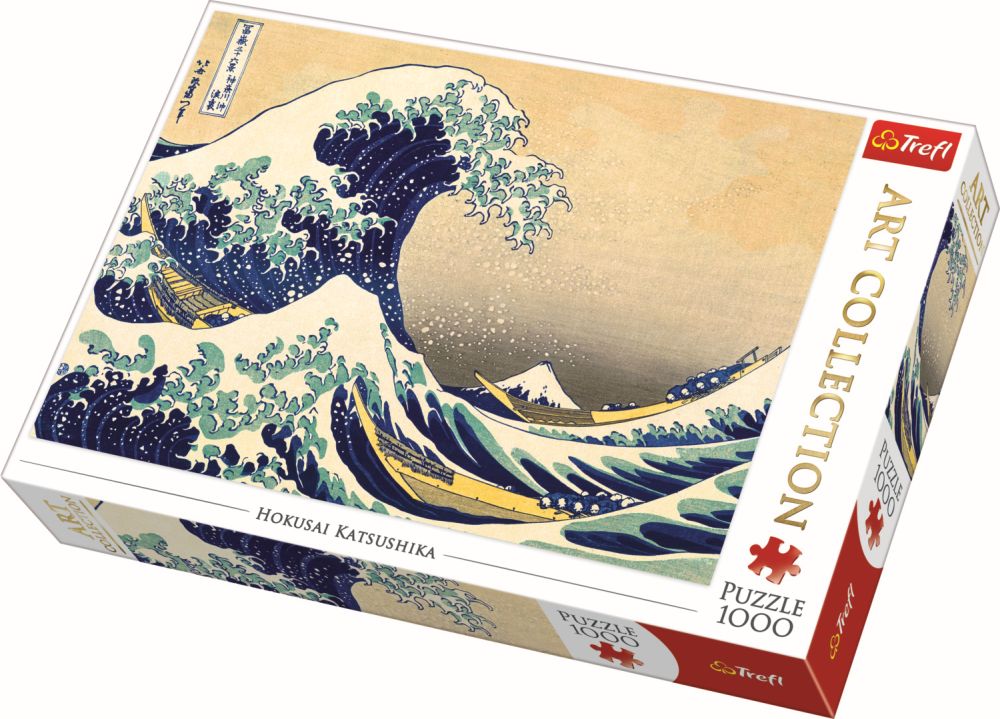 Puzzle Trefl 1000 Marele val de la Kanagawa - Publisol.ro
