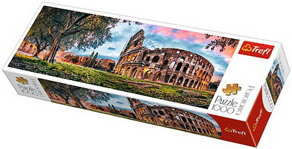Puzzle Trefl 1000 Panorama coloseumul la rasarit - Publisol.ro