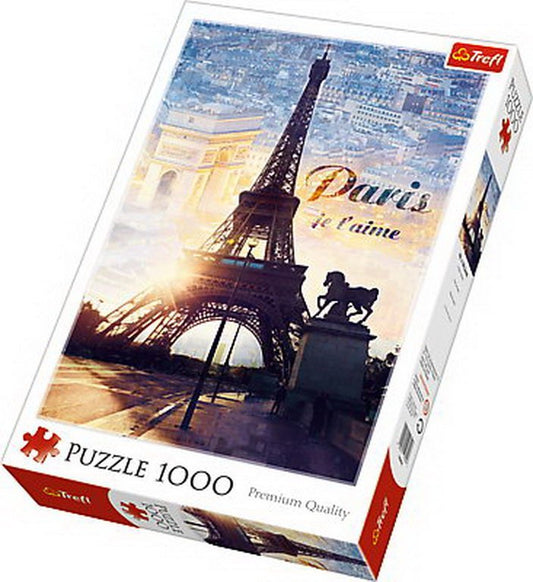 Puzzle trefl 1000 paris in zori, Trefl - Publisol.ro