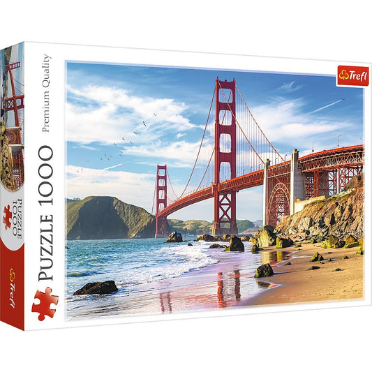 Puzzle trefl 1000 podul golden gate san francisco, Trefl - Publisol.ro