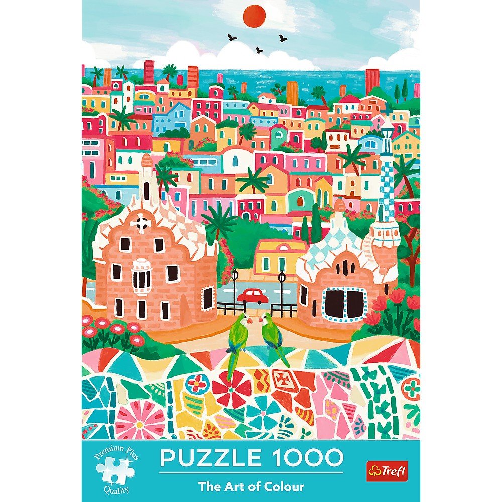 Puzzle Trefl 1000 premium plus baRCelona spania - Publisol.ro