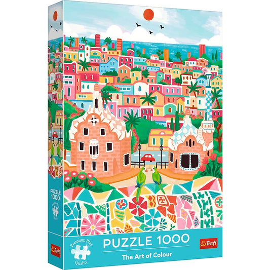 Puzzle Trefl 1000 premium plus baRCelona spania - Publisol.ro
