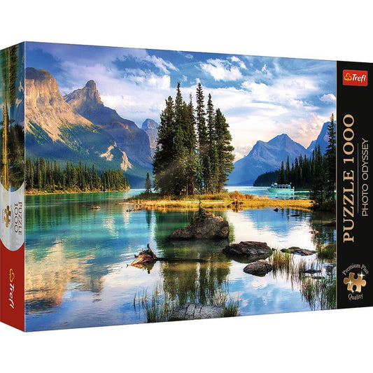 Puzzle Trefl 1000 premium plus photo odyssey insula spiritului canada - Publisol.ro