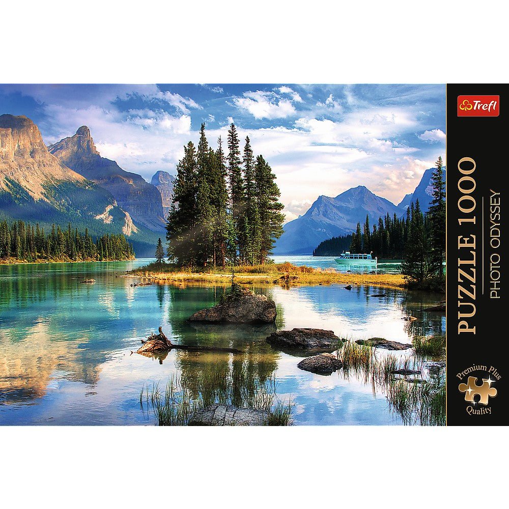 Puzzle Trefl 1000 premium plus photo odyssey insula spiritului canada - Publisol.ro