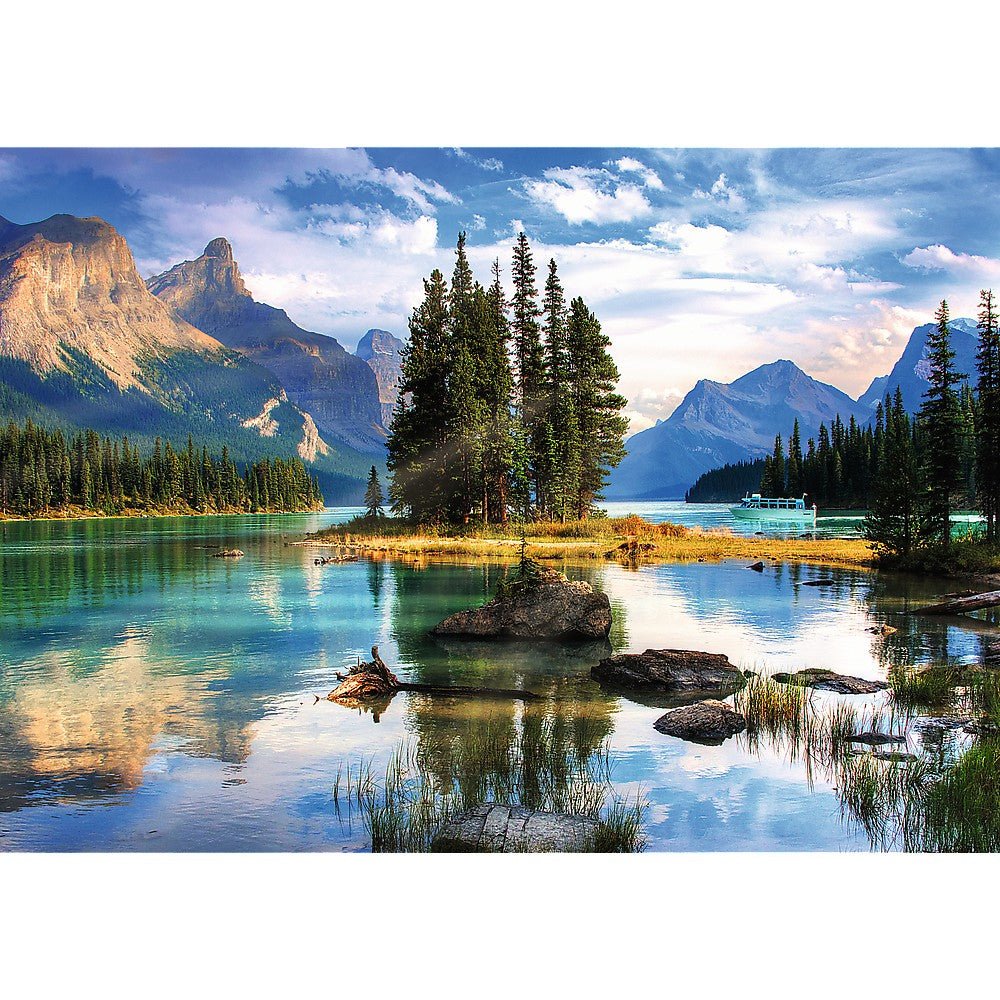 Puzzle Trefl 1000 premium plus photo odyssey insula spiritului canada - Publisol.ro