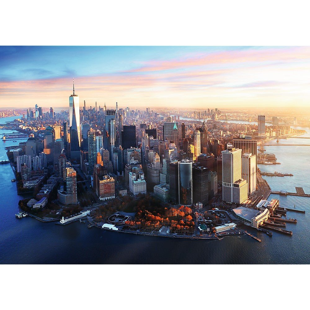 Puzzle Trefl 1000 Premium plus photo odyssey manhattan New York - Publisol.ro