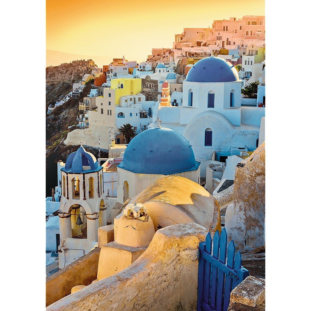 Puzzle Trefl 1000 Premium plus photo odyssey Santorini - Publisol.ro