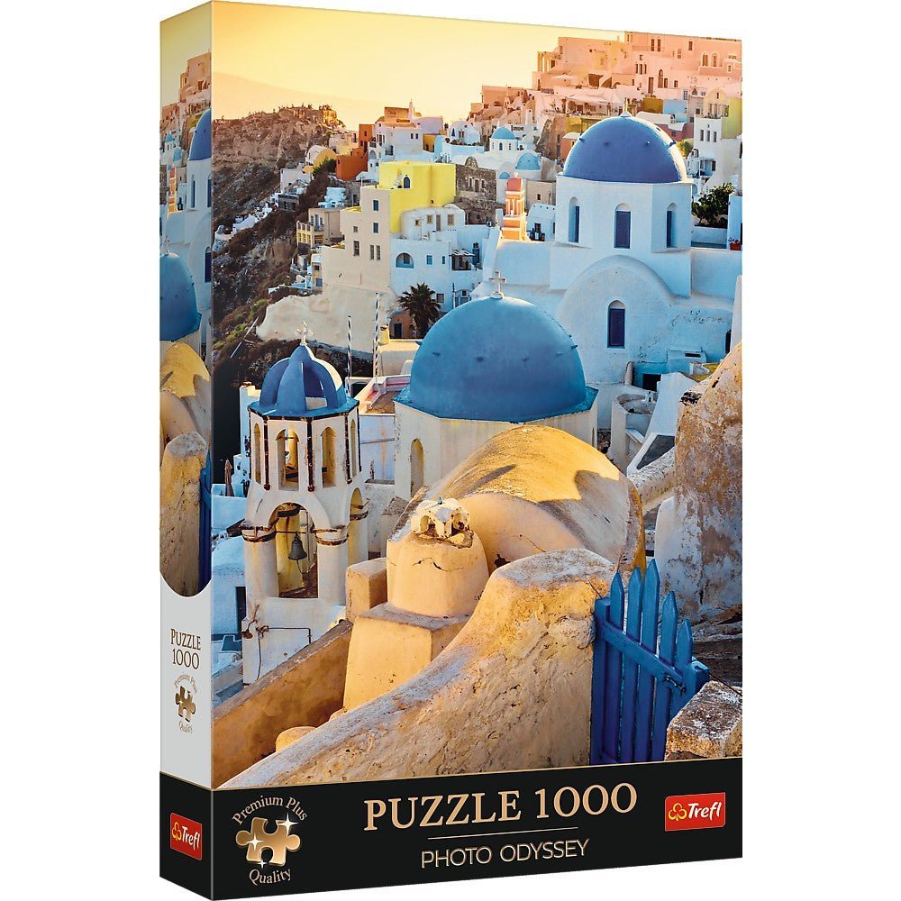 Puzzle Trefl 1000 Premium plus photo odyssey Santorini - Publisol.ro