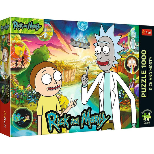 Puzzle trefl 1000 premium plus rick si morty, Trefl - Publisol.ro