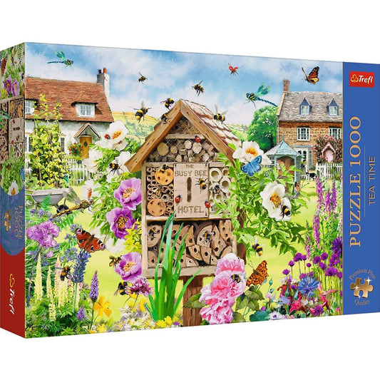 Puzzle trefl 1000 premium plus tea time casa pentru albine, Trefl - Publisol.ro