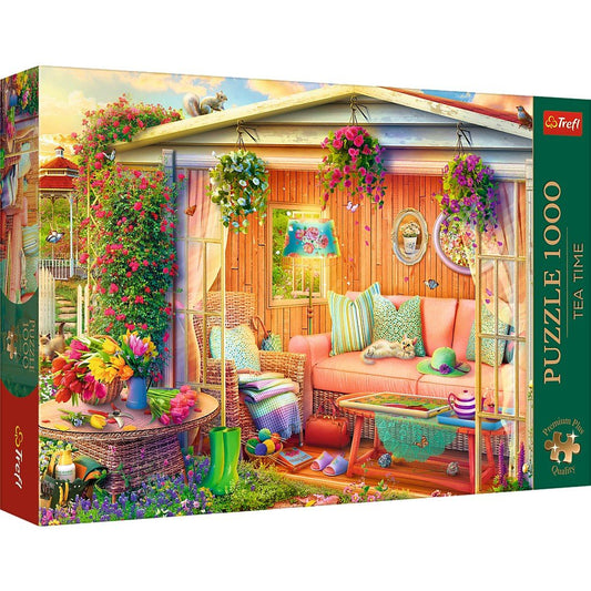 Puzzle trefl 1000 premium plus tea time locul meu preferat, Trefl - Publisol.ro
