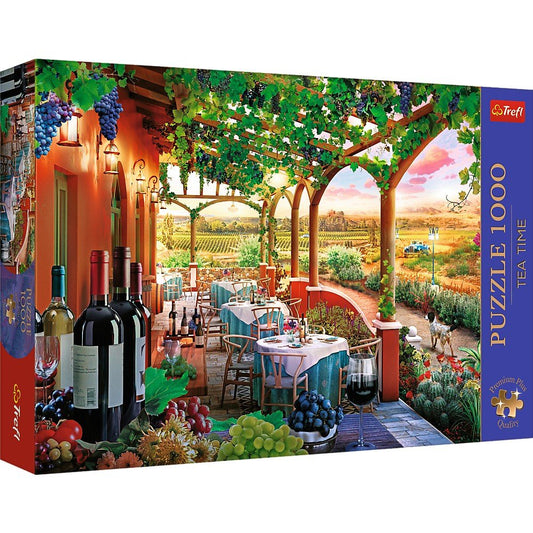Puzzle trefl 1000 premium plus tea time podgoria italiana, Trefl - Publisol.ro