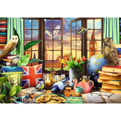 Puzzle Trefl 1000 Premium plus tea time toate lucrurile britanice - Publisol.ro