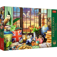 Puzzle Trefl 1000 Premium plus tea time toate lucrurile britanice - Publisol.ro