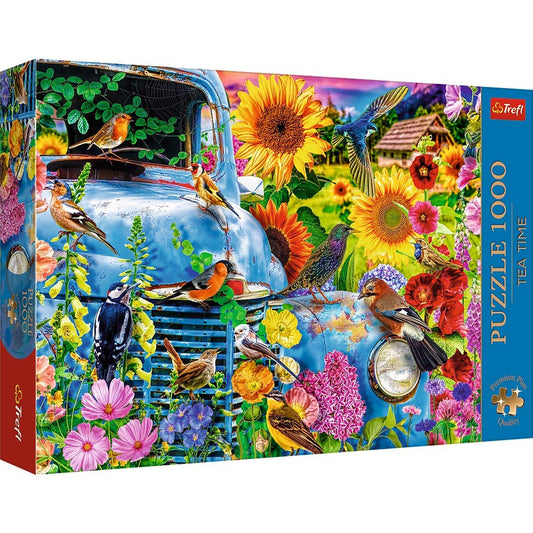 Puzzle trefl 1000 premium plus tea time viata la tara pasari cantatoare, Trefl - Publisol.ro