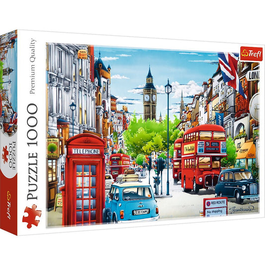 puzzle trefl 1000 strada in londra, Trefl - Publisol.ro