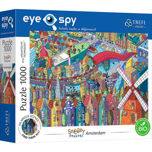 Puzzle trefl 1000 uft eye spy amsterdam, Trefl - Publisol.ro