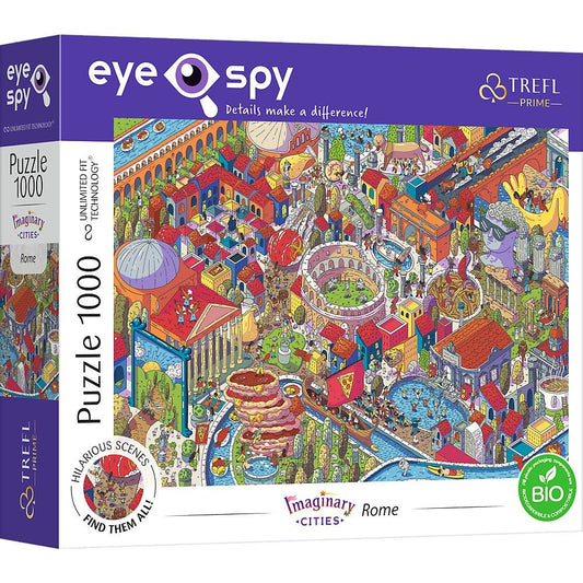 Puzzle trefl 1000 uft eye spy roma, Trefl - Publisol.ro