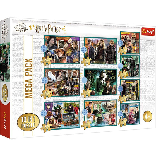 Puzzle trefl 10in1 harry potter in lumea lui harry potter, Trefl - Publisol.ro