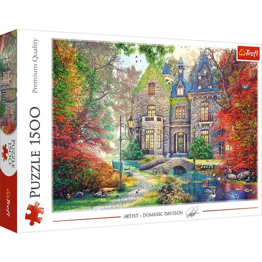 Puzzle trefl 1500 conac de toamna, Trefl - Publisol.ro