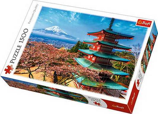 Puzzle trefl 1500 muntele fuji, Trefl - Publisol.ro
