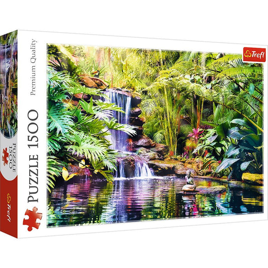 Puzzle trefl 1500 oaza de liniste, Trefl - Publisol.ro