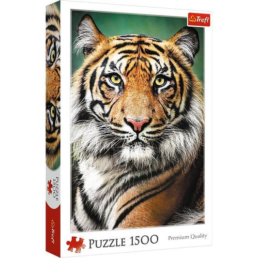 Puzzle trefl 1500 portret tigru, Trefl - Publisol.ro