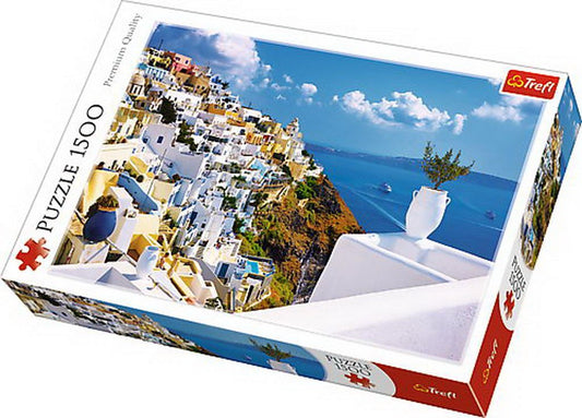 Puzzle trefl 1500 santorini, Trefl - Publisol.ro