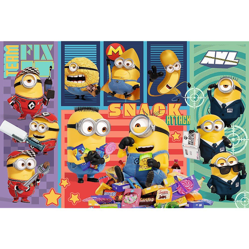 Puzzle Trefl 160 Despicable Me 4 Lumea minionilor - Publisol.ro