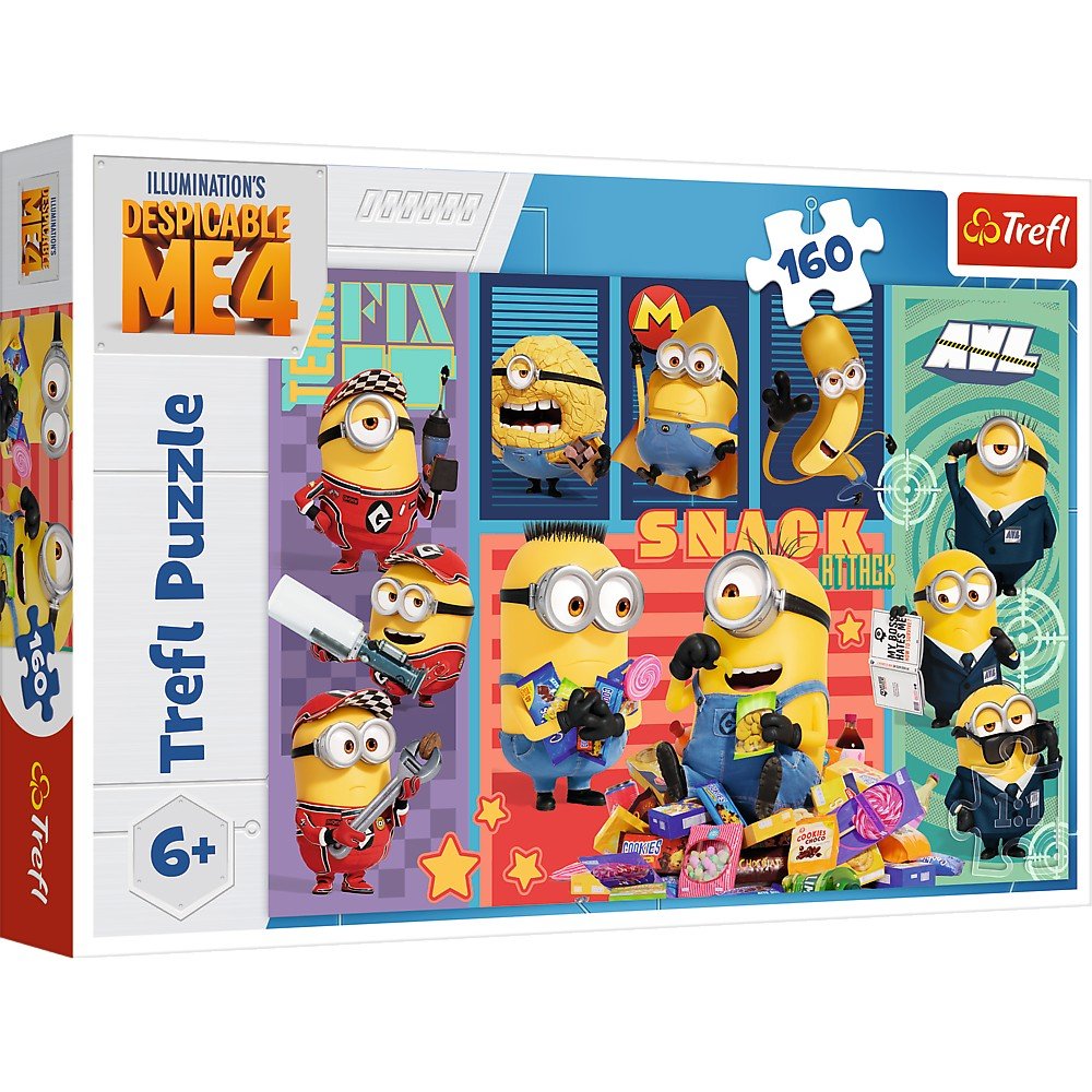 Puzzle Trefl 160 Despicable Me 4 Lumea minionilor - Publisol.ro