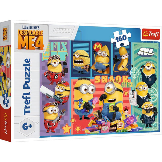 Puzzle Trefl 160 Despicable Me 4 Lumea minionilor - Publisol.ro