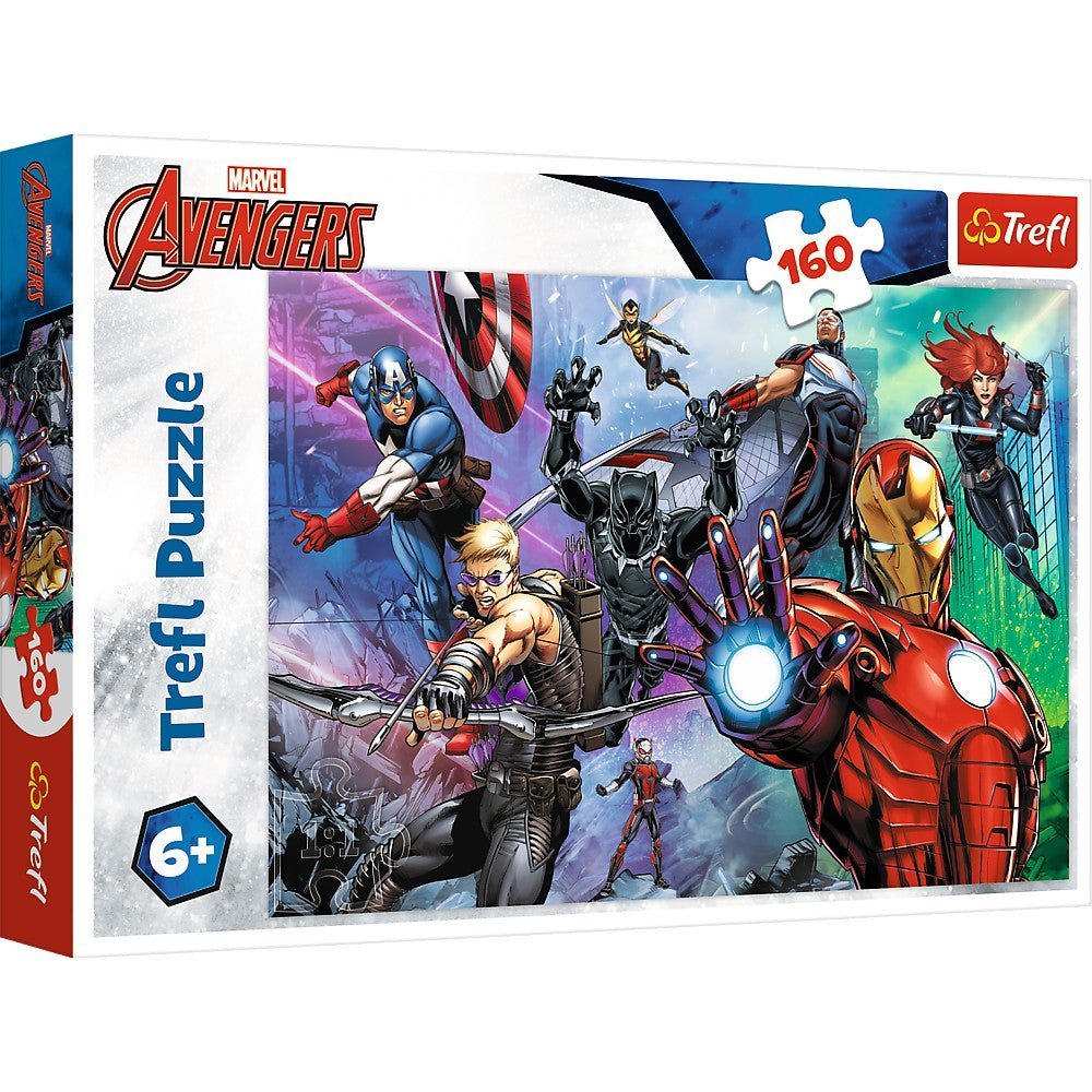 Puzzle Trefl 160 Disney Marvel eroi in actiune razbunatorii - Publisol.ro