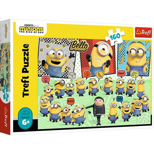 Puzzle trefl 160 minionii aventura minionilor, Trefl - Publisol.ro