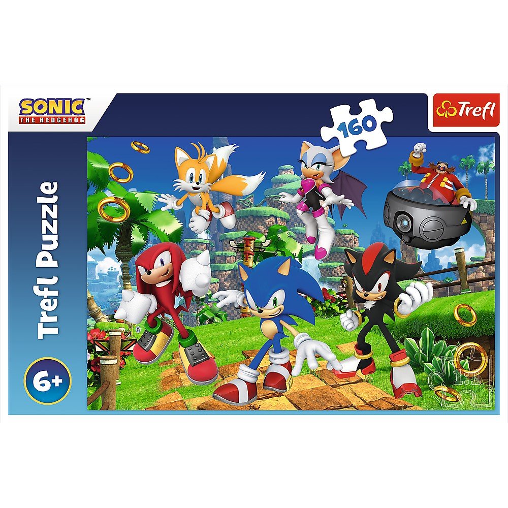 Puzzle Trefl 160 sonic si prietenii - Publisol.ro