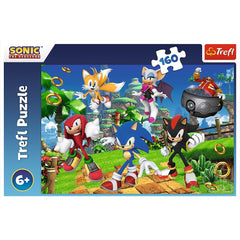 Puzzle Trefl 160 sonic si prietenii - Publisol.ro