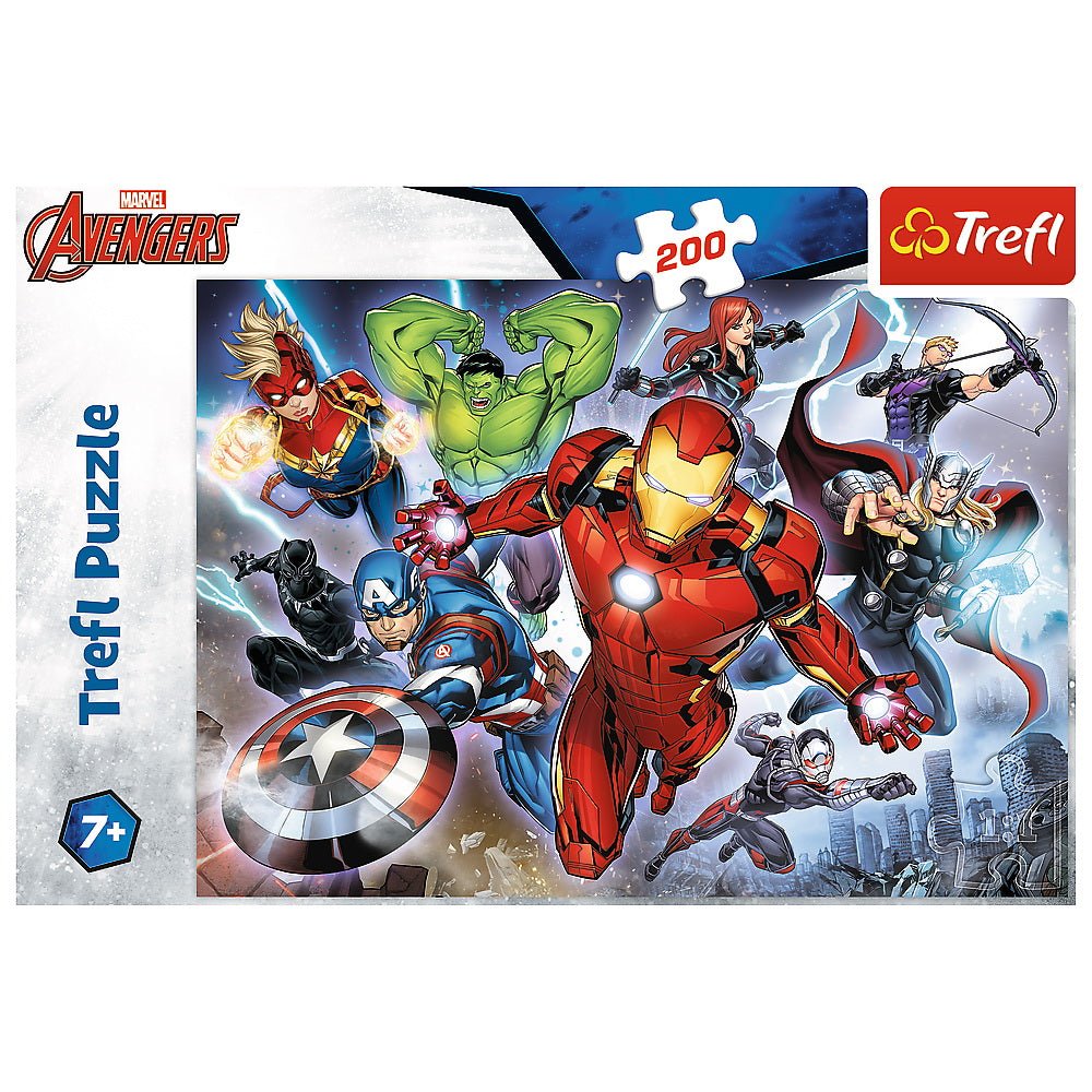 Puzzle Trefl 200 Avengers rabunatorii - Publisol.ro