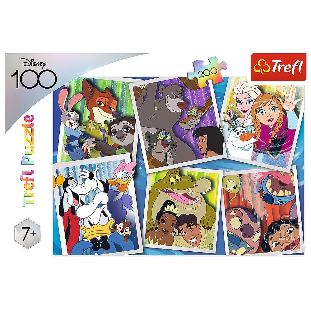 Puzzle Trefl 200 Disney minunata lume - Publisol.ro