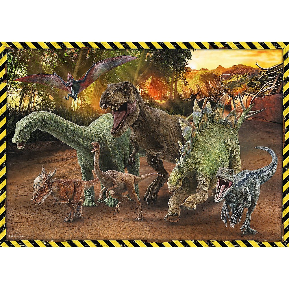 Puzzle Trefl 200 Jurassic world in paRCul Jurassic - Publisol.ro