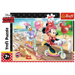 Puzzle Trefl 200 Minnie distractie la plaja - Publisol.ro