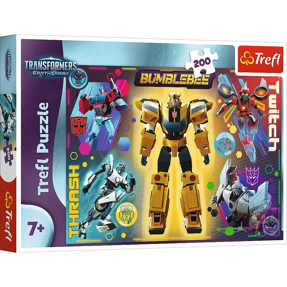 Puzzle Trefl 200 transformers bumblebee - Publisol.ro