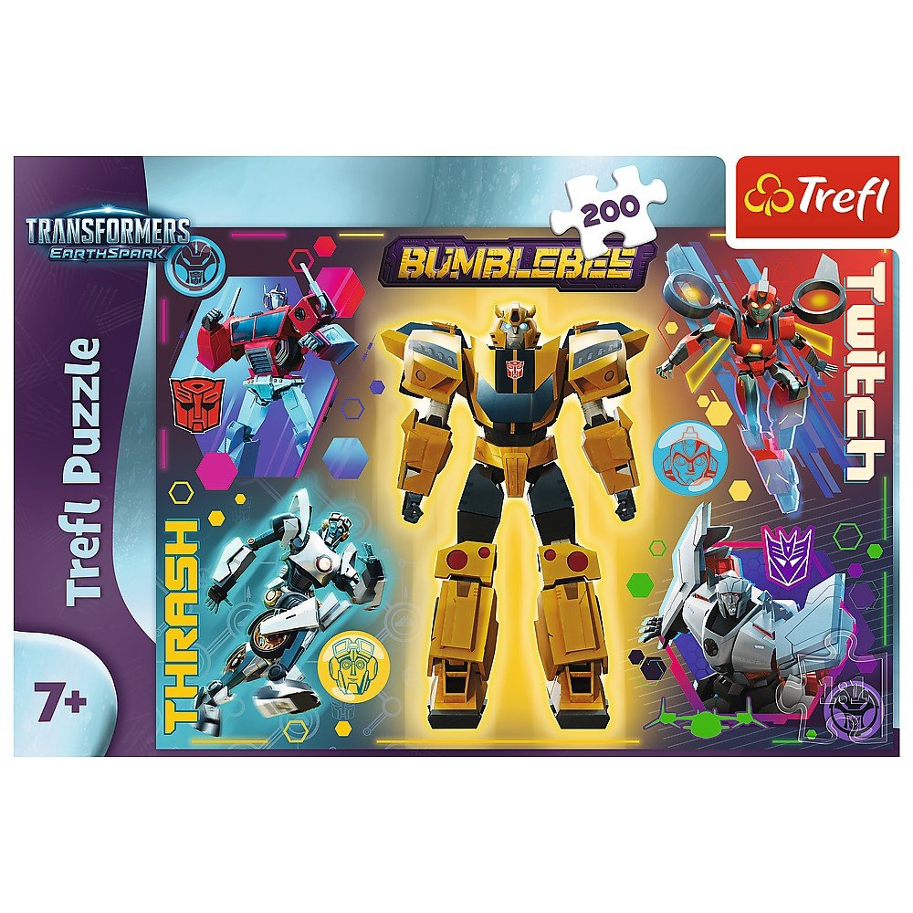 Puzzle Trefl 200 transformers bumblebee - Publisol.ro
