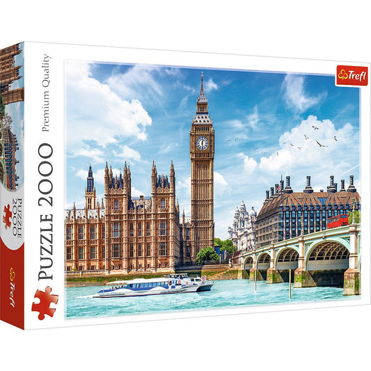 Puzzle trefl 2000 londra big ben, Trefl - Publisol.ro
