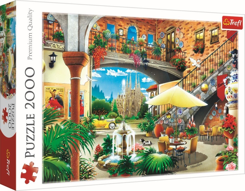 Puzzle Trefl 2000 vedere din baRCelona - Publisol.ro