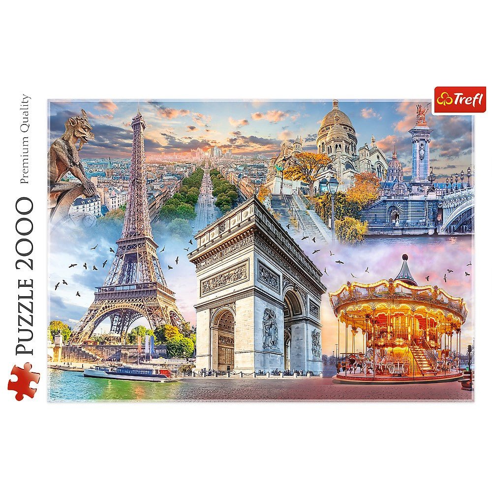 Puzzle Trefl 2000 weekend in paris - Publisol.ro
