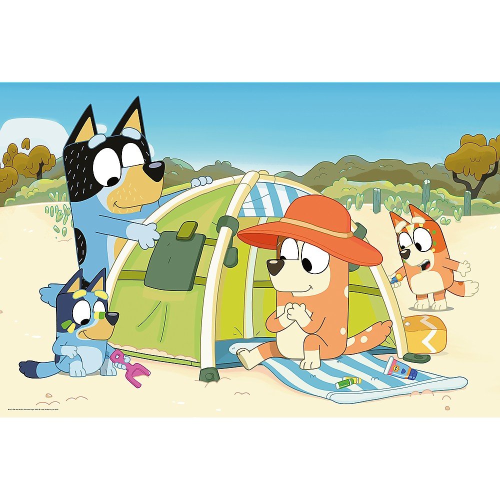 Puzzle Trefl 24 maxi bluey ziua cea buna - Publisol.ro