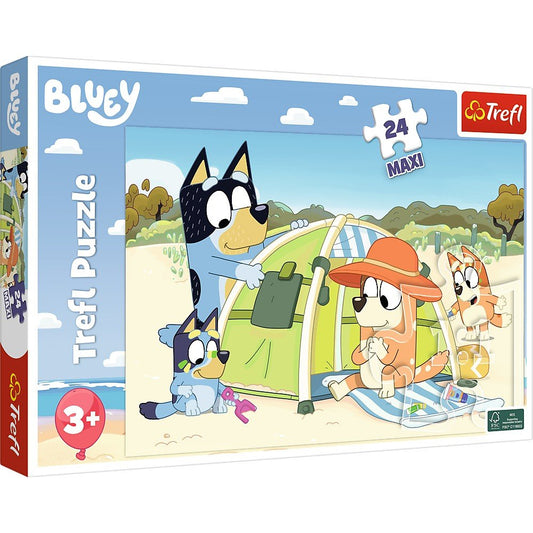 Puzzle Trefl 24 maxi bluey ziua cea buna - Publisol.ro