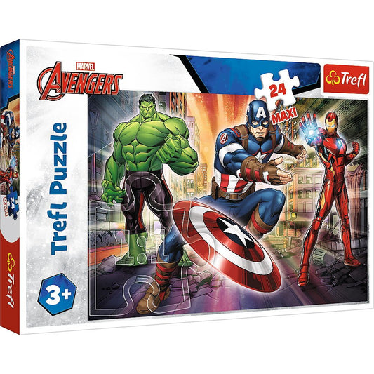 puzzle trefl 24 maxi eroi avengers, Trefl - Publisol.ro