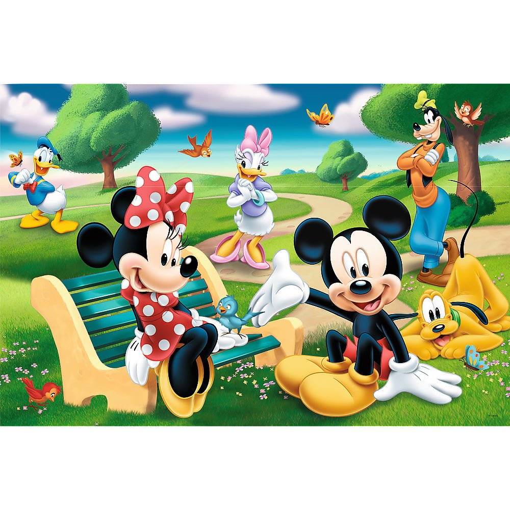 Puzzle Trefl 24 maxi Mickey Mouse intre prieteni - Publisol.ro
