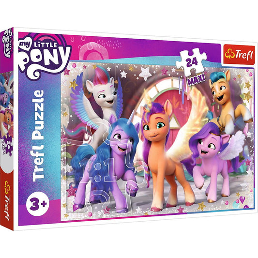 Puzzle trefl 24 maxi my little pony - bucuria poneilor, Trefl - Publisol.ro