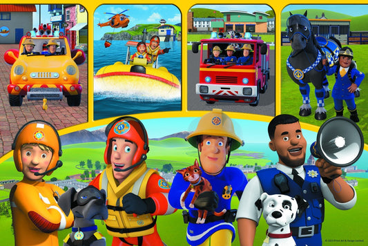 Puzzle trefl 24 maxi pompierul sam, Trefl - Publisol.ro